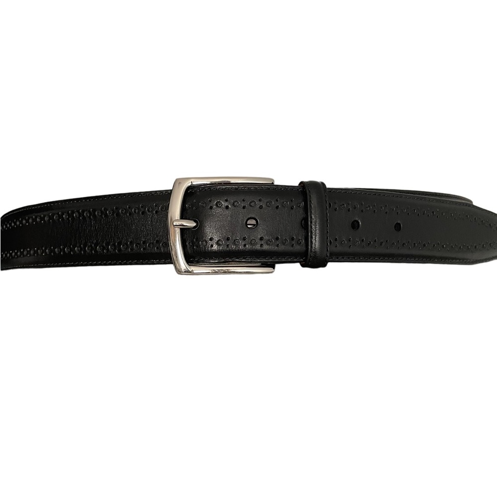 Allen Edmonds Black Leather Belt - Picture 4 of 11